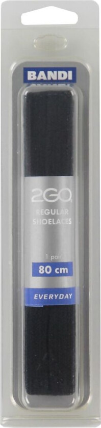 Skolisser - 80 cm - En Par - Svart - - OneSize - Skolisser
