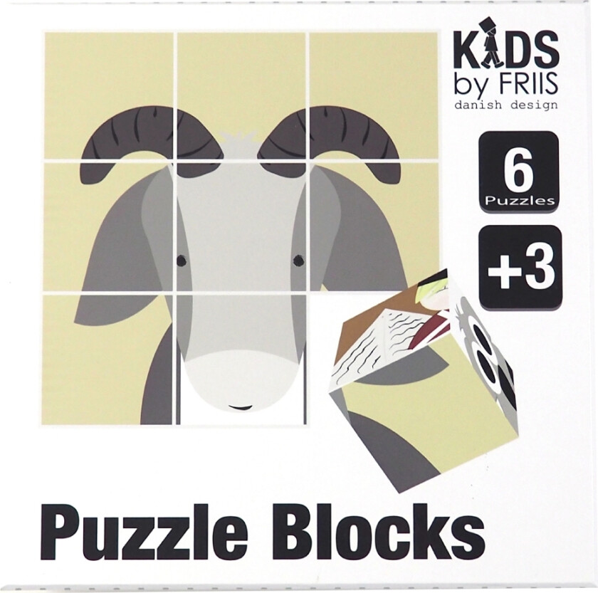 Klosser m. Puslespill - 9 Klosser - Eventyr - - OneSize - Puslespill