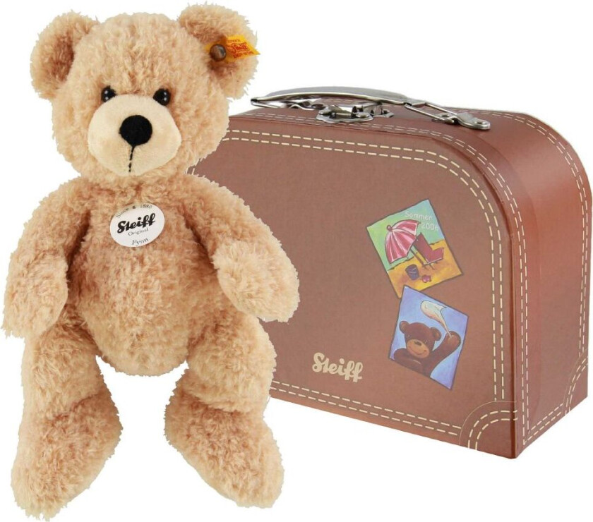 Kosedyr I Koffert - Fyn - 28 cm - Beige - - OneSize - Kosedyr