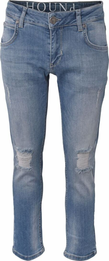 Jeans - Straight - kastet Blue - - 16-17 år - Jeans