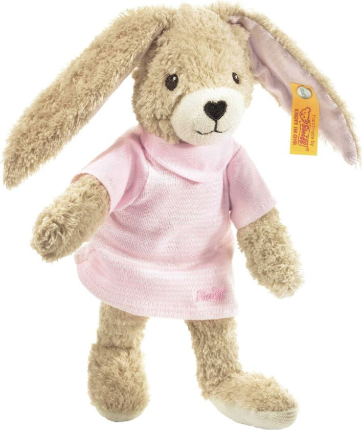 Kosedyr - Hoppel Hase - 20 cm - Rosa - - OneSize - Kosedyr