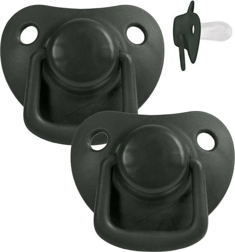 Smokk - 2-pack - Mørkegrønn - - 0-6 md - Smokk