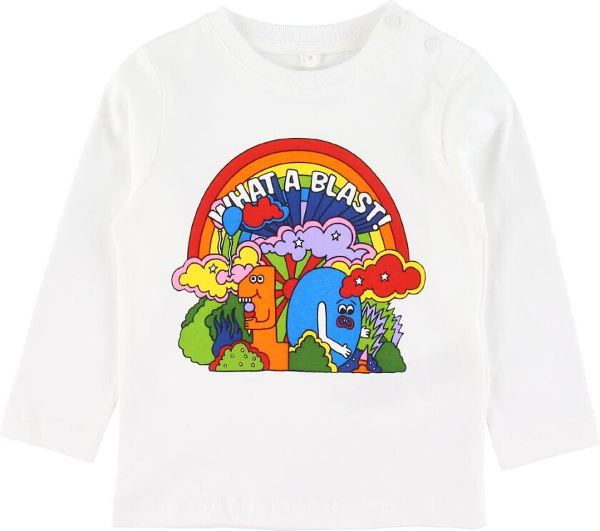 Genser - What A Blast - Hvit - - 1½ år (86) - Genser