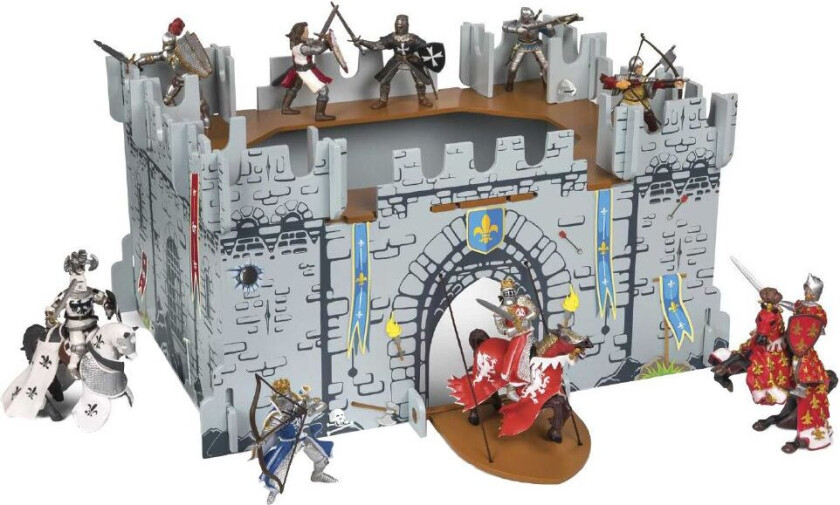 Bilde av Ridderslottet m. Klistremerker - 46 cm - My First Slott - - OneSize - Lekefigur