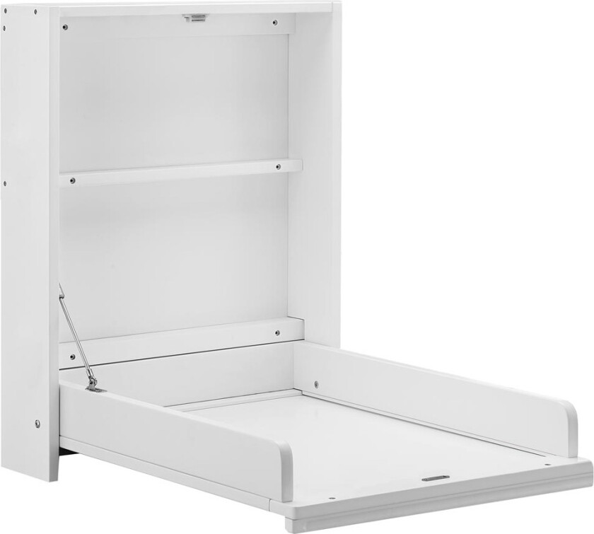 Stellebord - Veggmontert - Tre - 76x58 cm - Hvit - - OneSize - Stellebord