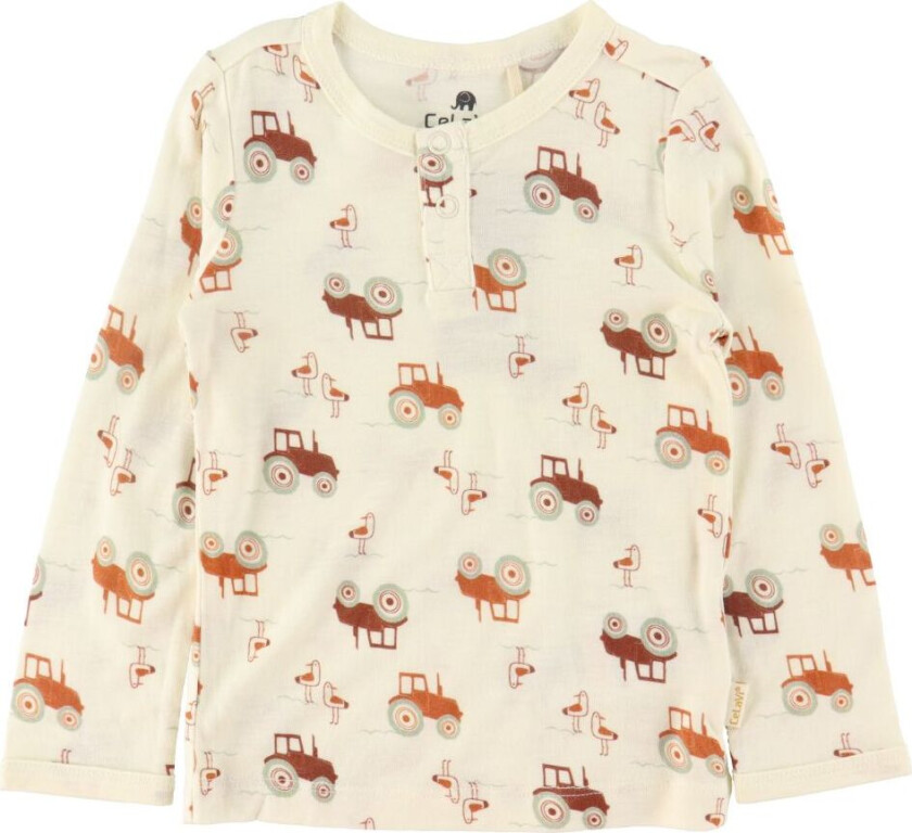 Genser - Skilpadde Shell m. Traktorer - - 70 - Genser