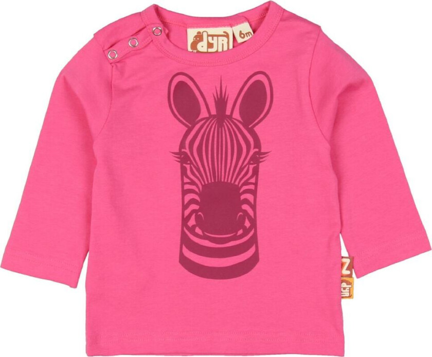 Genser - E snerre - Rosa m. Sebra - - 50 - Genser