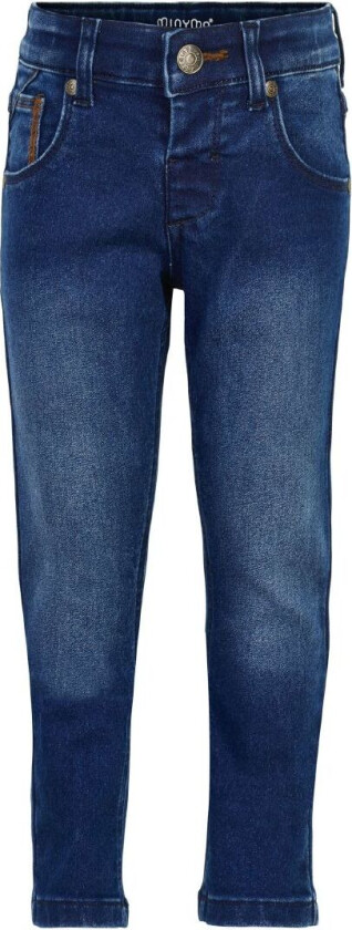 Bukser - Stretch Slim Fit - Blå Denim - - 7 år (122) - Jeans