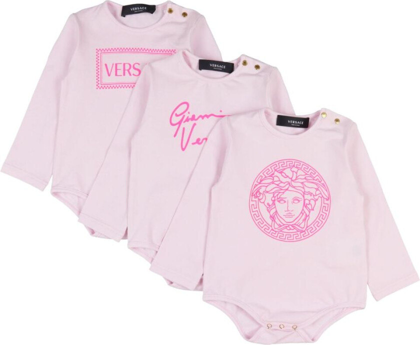 Bilde av Gaveeske - Bodyer L/æ - 3-pack - Lyserød - - 0-3 md - Langermet Body