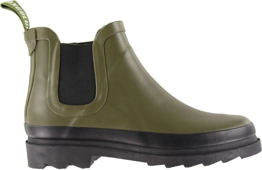 Gummistøvler - Kort - Oliven - - 41 - Gummistøvler