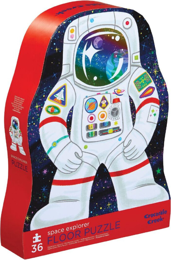 Puslespill - 36 Brikker - Space Explorer - - OneSize - Puslespill