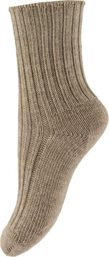Sokker - Ull - Beige - - 39/42 - Sokker
