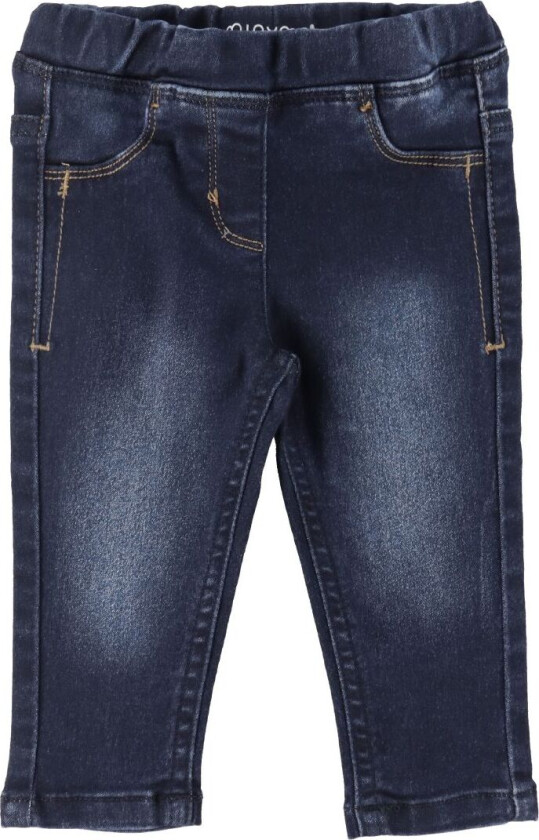 Bukser - Stretch Slim Fit - M ørkenblå Denim - - 56 - Jeans