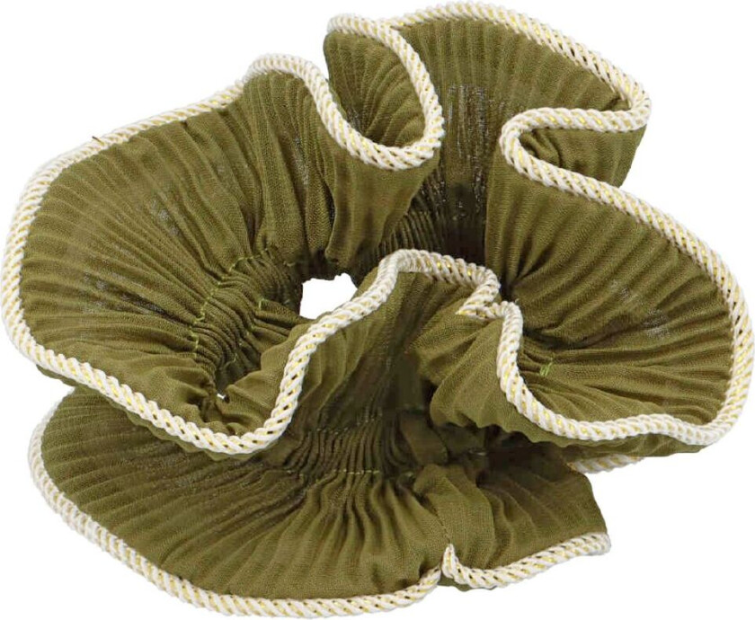 Scrunchie - Lily - Army - - OneSize - Hårpynt