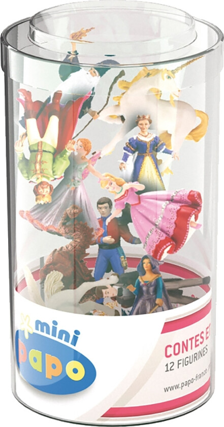 Mini Figurer - 12 stk. - Eventyrverden - - OneSize - Lekefigur