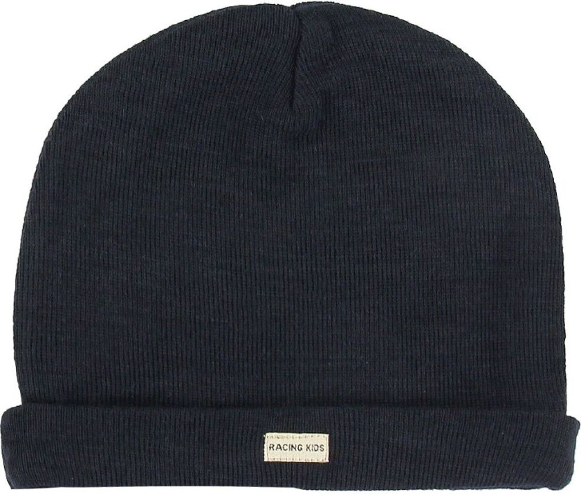 Lue - Ull/Bomull - Navy - - 2-4 år (92-104) - Lue