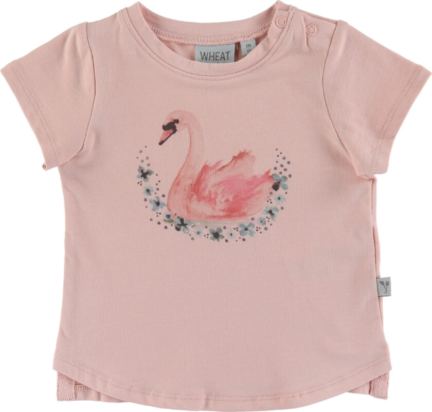 T-skjorte - Swan - Powder - - 62 - T-skjorte