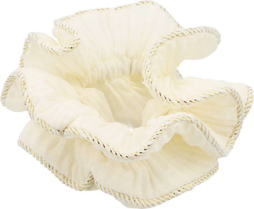 Scrunchie - Lily - Off White - - OneSize - Hårpynt