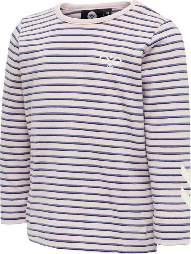 Genser - HMLKoral - Lyserød/Lilla Stripet - - 56 - Genser