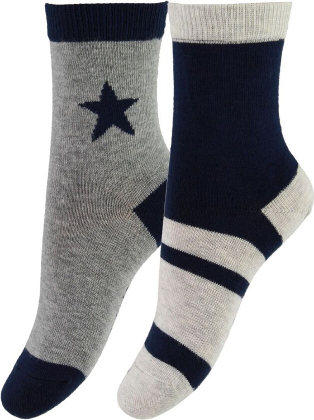 Sokker - 2-pack - Nitis - Sailor - - 17/19 - Sokker