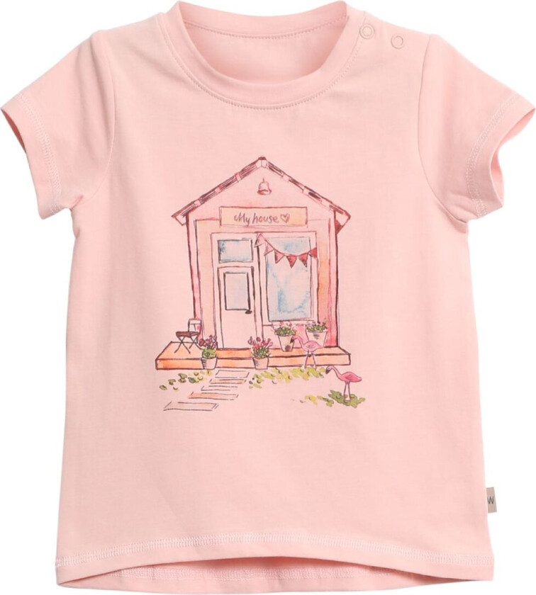 T-skjorte - My Hus - Powder m. Trykk - - 62 - T-skjorte