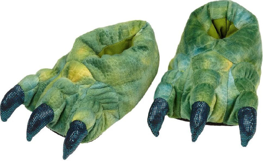 Kostymer - Sko - Tyrannosaurus - Grønn - - 34/36 - Kostymer