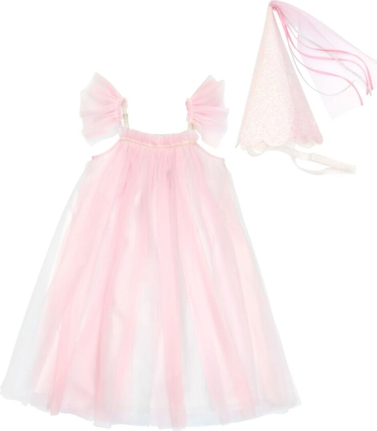 Kostymer - Tyllkjole og hatt - Magisk prinsesse - - 5-6 år (110-116) - Kostymer