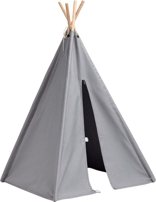 Leketelt - Mini tipi - grå - - OneSize - Leketelt