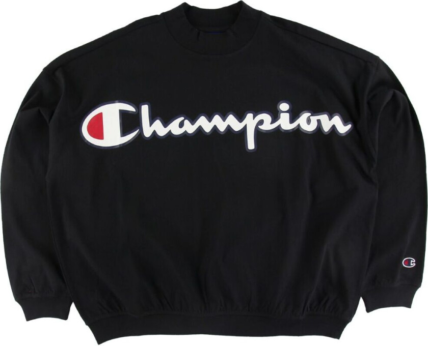 Fashion Genser - Svart m. Logo - - 16-18 år (176-188) - Genser