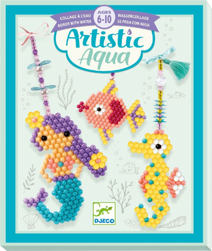 Perler - Kunstnerisk Aqua - Sea Sjarm - - OneSize - Perler