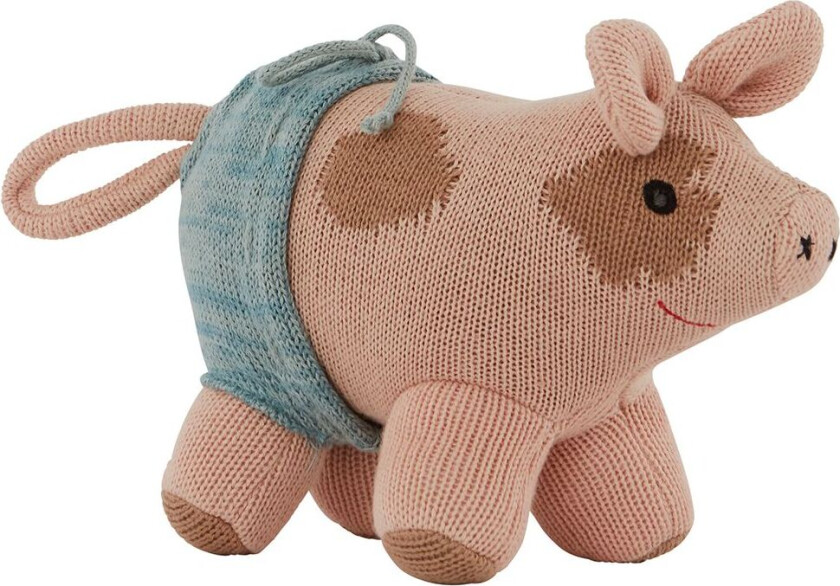 Kosedyr - 15x19 cm - HUGO Mini Gris - Rosa - - OneSize - Kosedyr