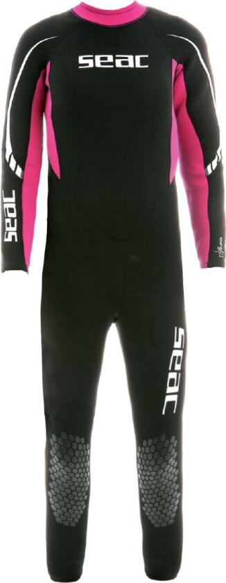Våtdrakt - Relax Dame 2,2 mm - Svart/Rosa - - XS - Xtra Small - Våtdrakt