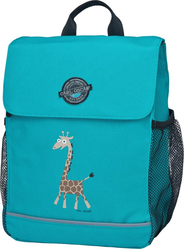 Ryggsekk - 8 L - Turquoise Giraffe - - OneSize - Ryggsekk