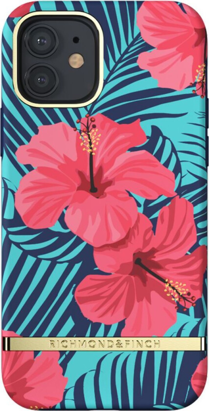 Deksel - iPhone 12/12 Pro - Lagre Hibiscus - - OneSize - Trekk