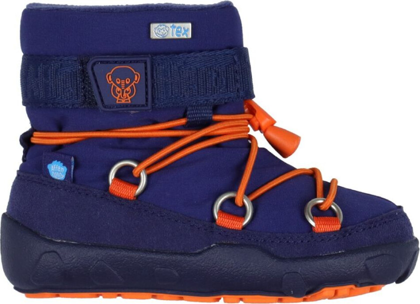 Vintersko - Elephant - Tex - Blå/Oransje - - 24 - Vinterstøvler