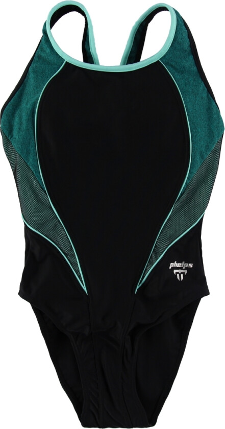 Badedrakt - Hanoi - Svart/Turkis - - 20 år - Badetøy