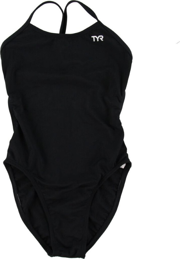 Badedrakt - Solid Durafast Cutoutfit - Svart - - 128 - Badetøy