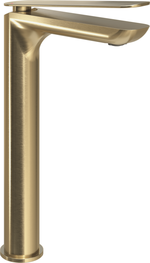 Ejer Høy Servantbatteri Børstet Messing