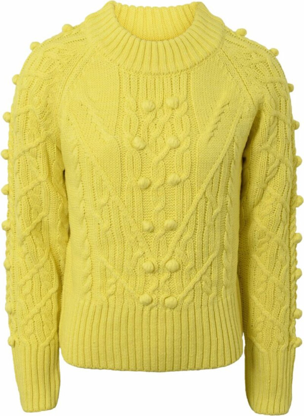 Genser - Strikk - Lime m. Mønster - - 14 år (164) - Genser