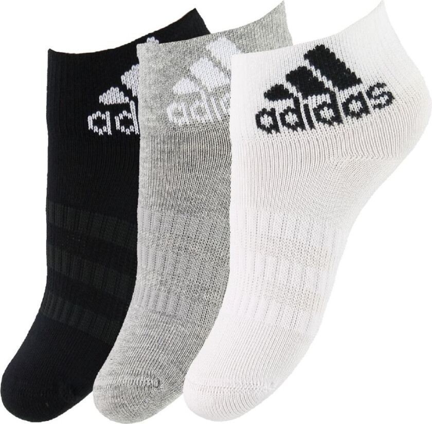 Sokker - 3-pack - Svart/Grå/Hvit - - 49/51 - Sokker
