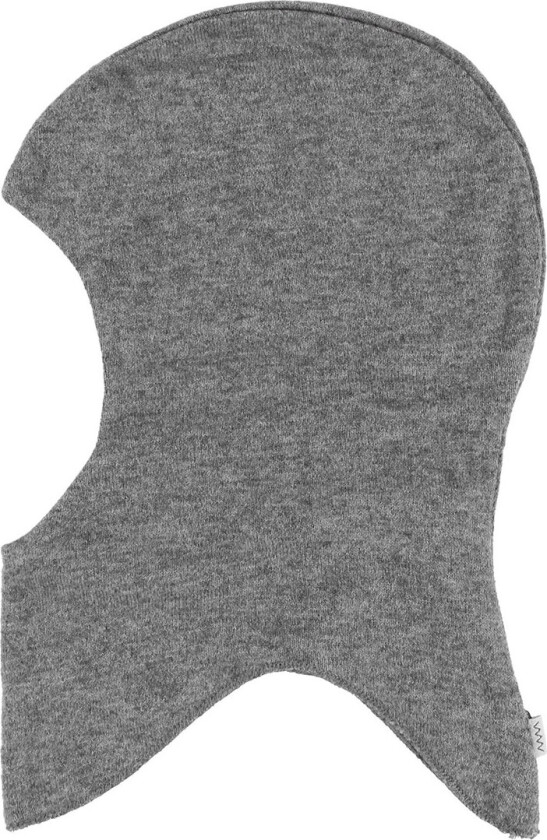 Balaclava - 2-lags - Ull - Abel - Grey Melange - - 4-5 år (104-110) - Balaclava - dobbel