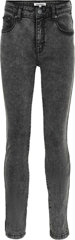 Jeans - Jowie - Skinny Fit - Grey Denim Vask - - 17 år (182) - Jeans