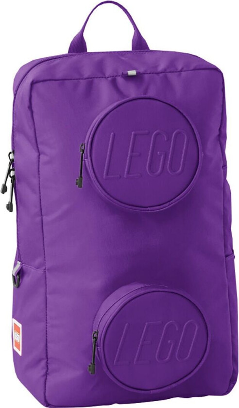 LEGO® Skolesekk - Signature Brick - 18 L - Medium+ Lilac - LEGO® Tasker - OneSize - Skolesekk