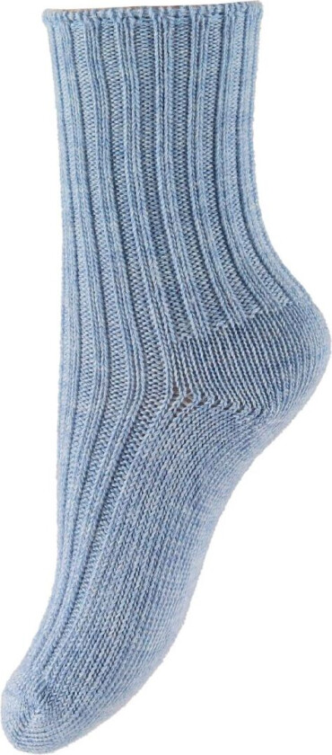 Sokker - Ull - Lyseblå - - 39/42 - Sokker