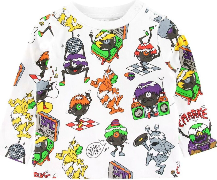 Genser - Music Monsters - Hvit - - 68 - Genser