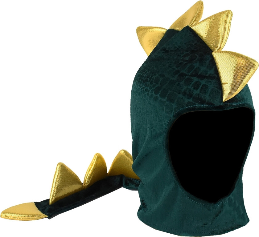 Kostymer - Dragehode - Grønn - - 3-5 år (98-110) - Kostymer