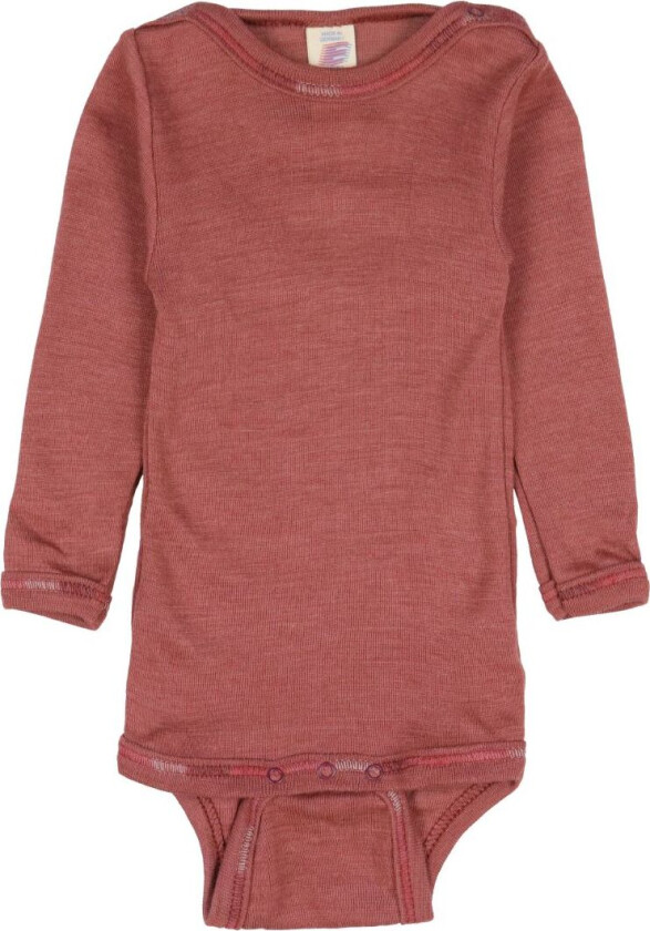 Body L/æ - Ull/Silke - Kobber - - 62/68 - Langermet Body