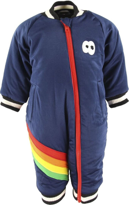 Polstret Dress - Rainbow - Navy - - 62 - Vinterdress