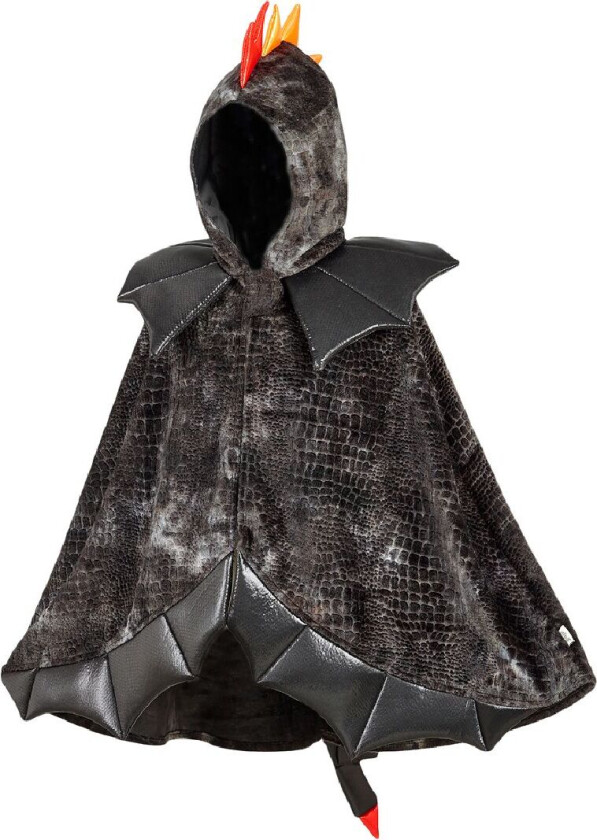 Kostymer - Kappe - Drage - Svart - - 4-7 år (104-122) - Kostymer