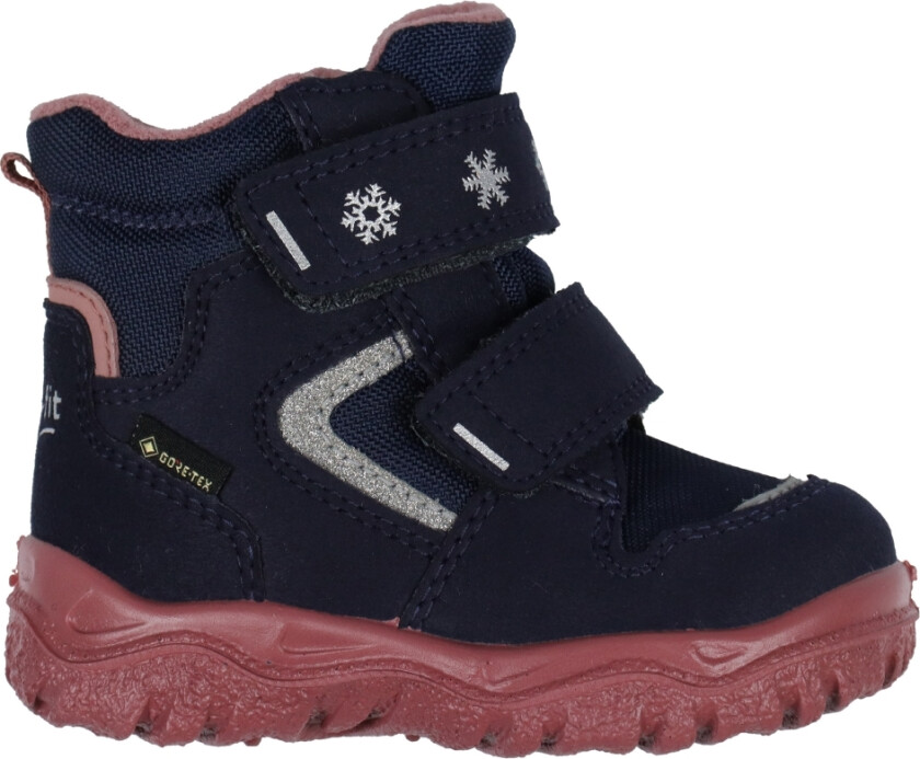 Vintersko - Husky1 - Navy/Rosa - - 28 - Vinterstøvler